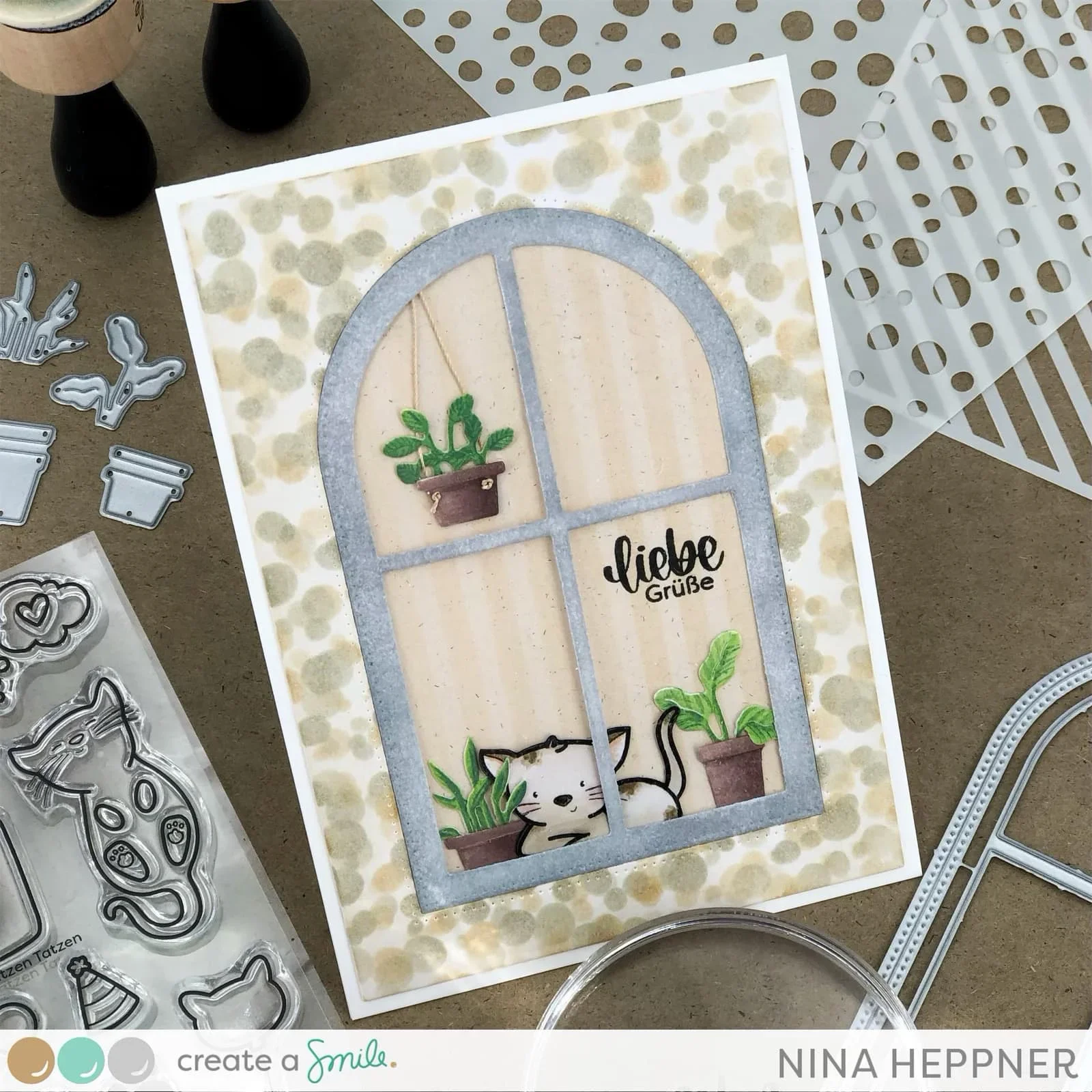 2024 праздники Coole Wellen Cheesy металлические трафареты прозрачные штампы трафарет для