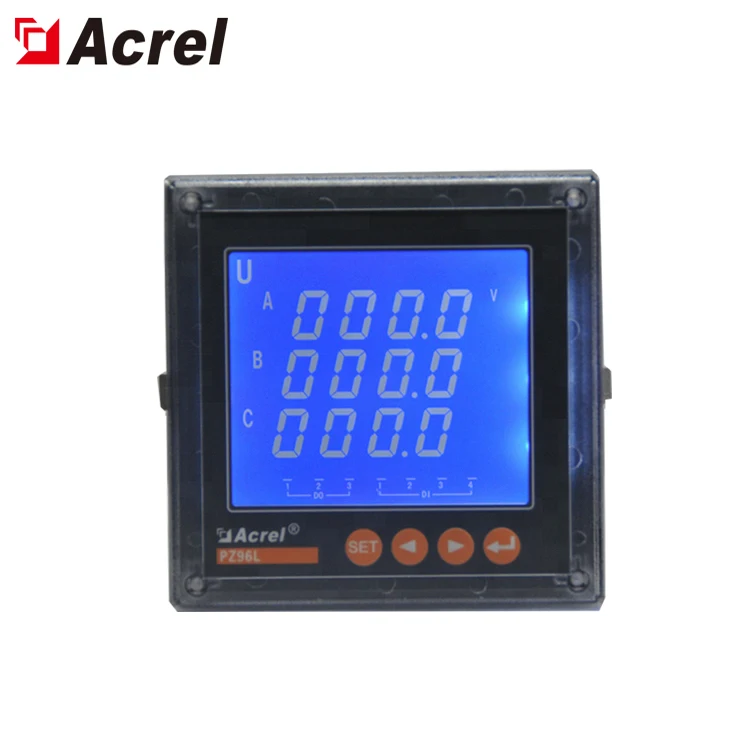 

three phase four wire 3P4W PZ series digital AC electric multifunction panel energy meter