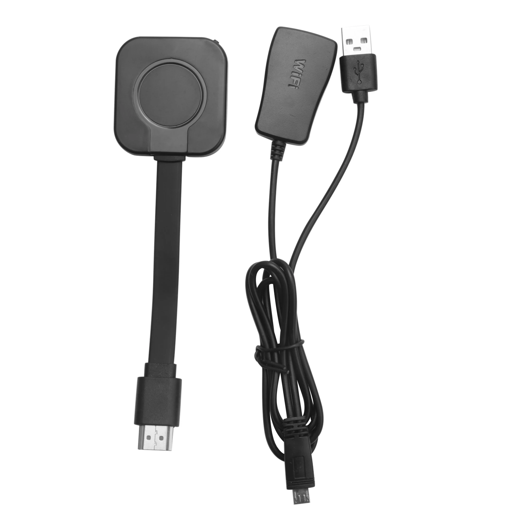 Фото T64C! WiFi-адаптер для трансляции экрана, HDMI-совместимый ТВ-адаптер, ТВ-стик 1080P, WiFi-адаптер для Android, Netflix, YouTube, iOS, Mac №2