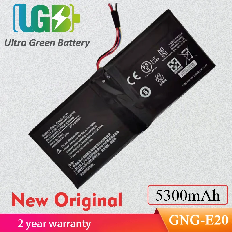 

UGB genuine New for original Getac Gigabyte GNG-E20 gaming laptop battery 5300mAh