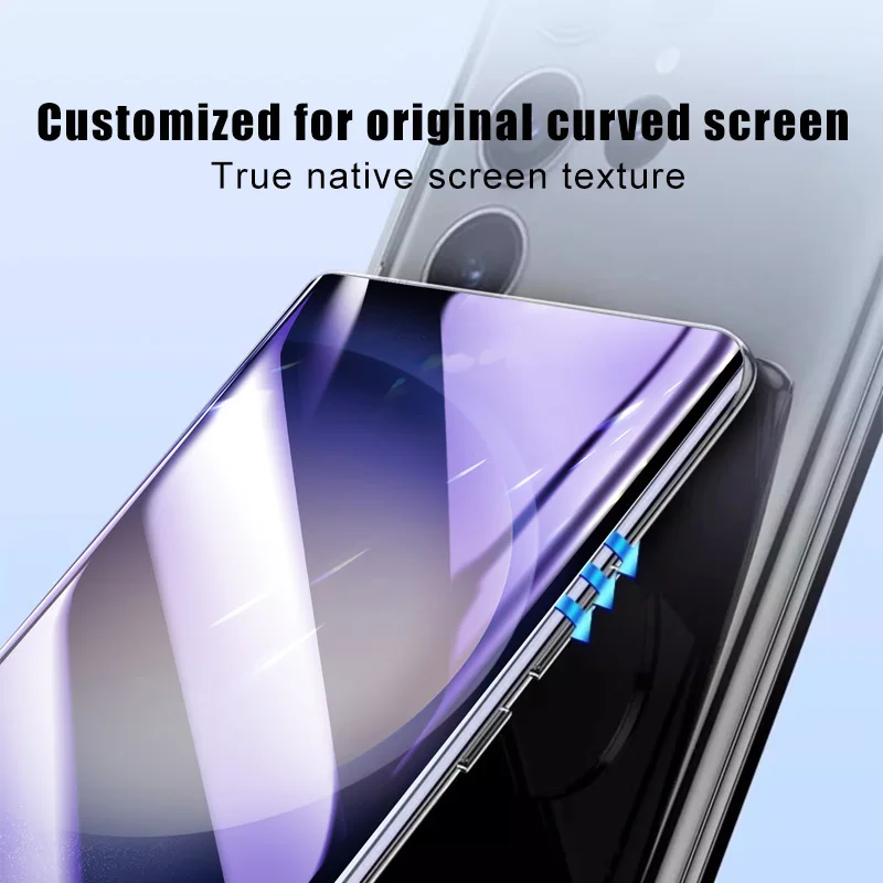 Гидрогелевая пленка с защитой от синего света для Samsung Galaxy S23 FE S22 Ultra S21 S20 S10 5G S10E lite