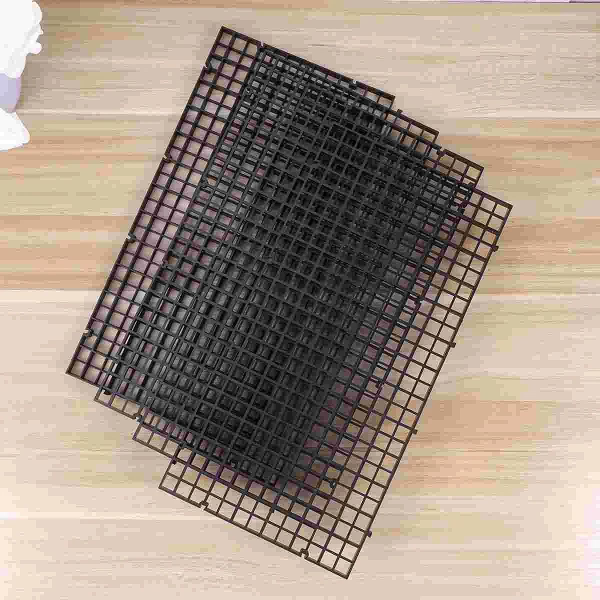 

Fish Net Aquarium Breedertank Divider Board Water Mesh Decorative Accessory Black Crate Egg Bottom Tray Filter Segregation Trays