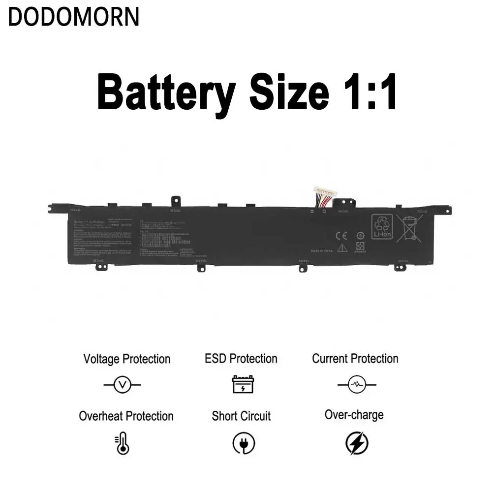 Фото Новый аккумулятор DODOMORN C42N1846-1 для ASUS ZenBook Pro Duo UX581GV Duo Pro UX581G Pro Duo UX581GV 0B200-03490000 №3