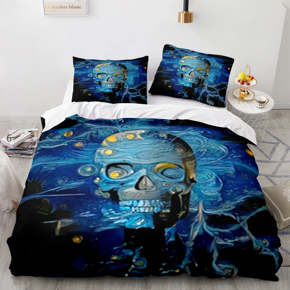 Комплект постельного белья со скелетом одинарный двойной полноразмерный