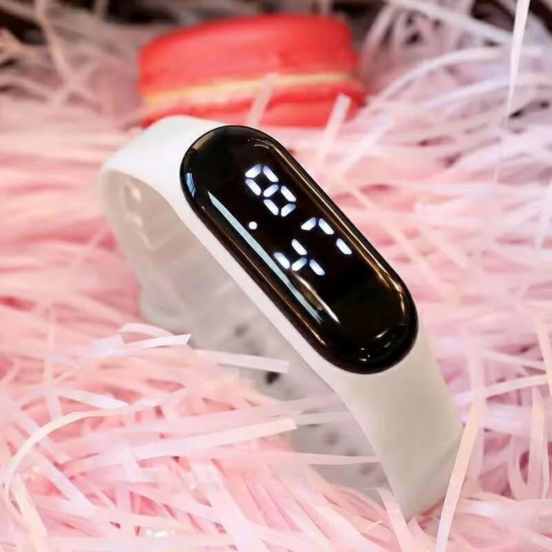 

Student Gift Led Bracelet Watch Button Children's Male and Female Students Exercise New Gift Electronic Watch