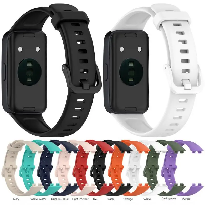 

Watch Strap Silicone Wristband Bracelet for HUAWEI Band8 Replacement Smartwatch Bracelet Wearable Devices Smart Accessories