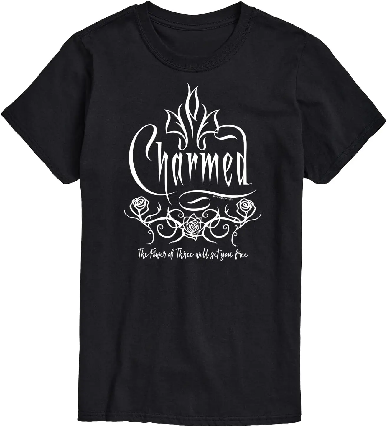 HYBRID APPAREL - Charmed The Power of Three Will Set You Free-мужская футболка с коротким рукавом и