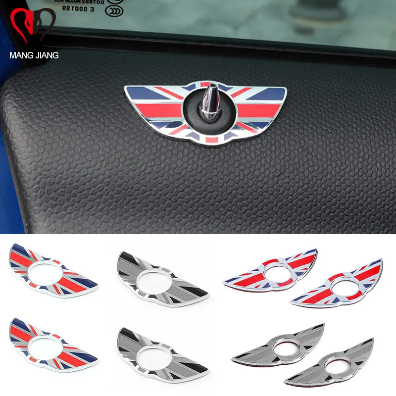 2 шт. Автомобильный Дверной замок шпилька крышка для Mini Cooper R55 R56 F55 F56 F54 чехол