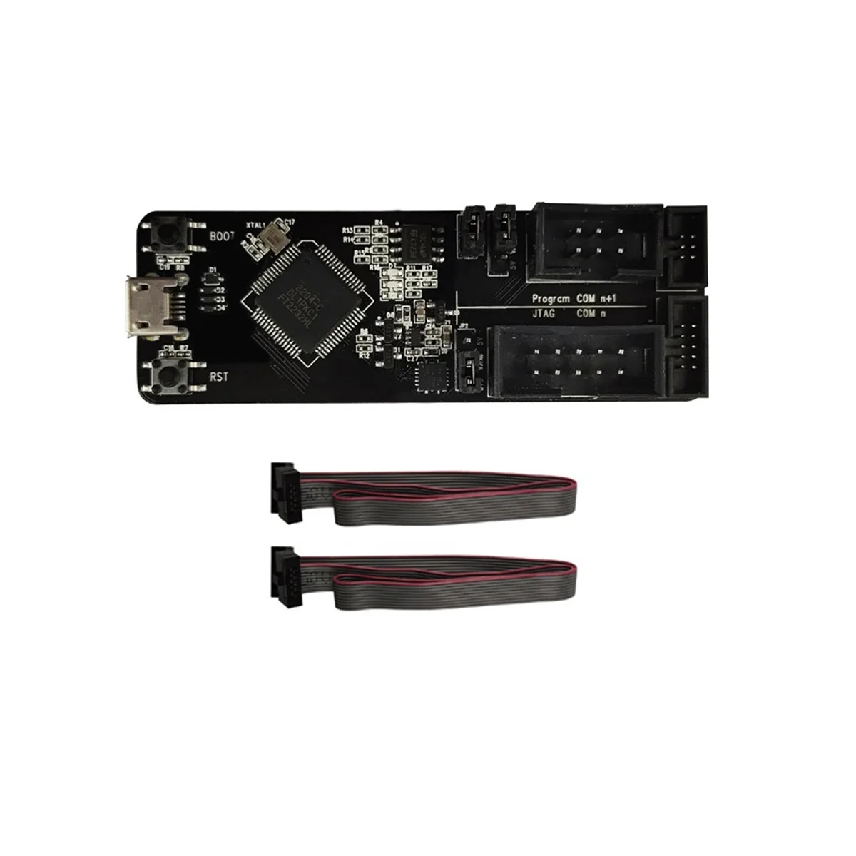

Загрузка программного обеспечения ESP-Prog для платы разработки, 2,54 мм, JTAG, загружающий загрузчик программного обеспечения, совместимый с поддерживающим кабелем ESP32