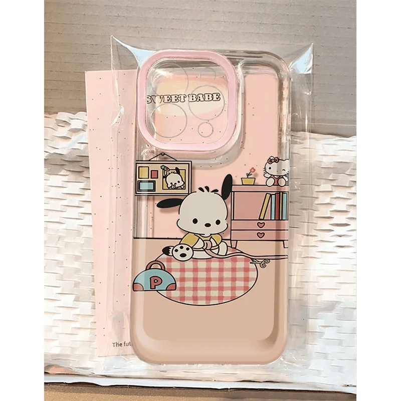 Прозрачный космический чехол для телефона Toy Hellos Kittys Pochacco Xiaomi Redmi NOTE8 9 9A 9s 10 11 12 12C 13