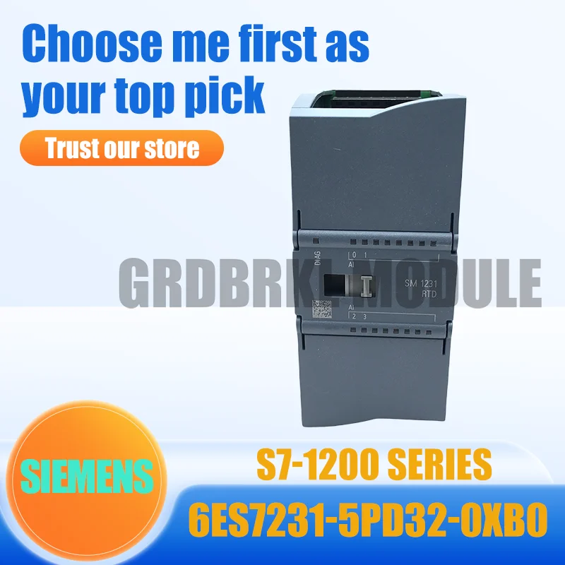 Фото Совершенно новый оригинальный аналоговый вход SIEMENS 6ES7231-5PF32-0XB0 6ES7231-5PD32-0XB0 S7-1200 №1
