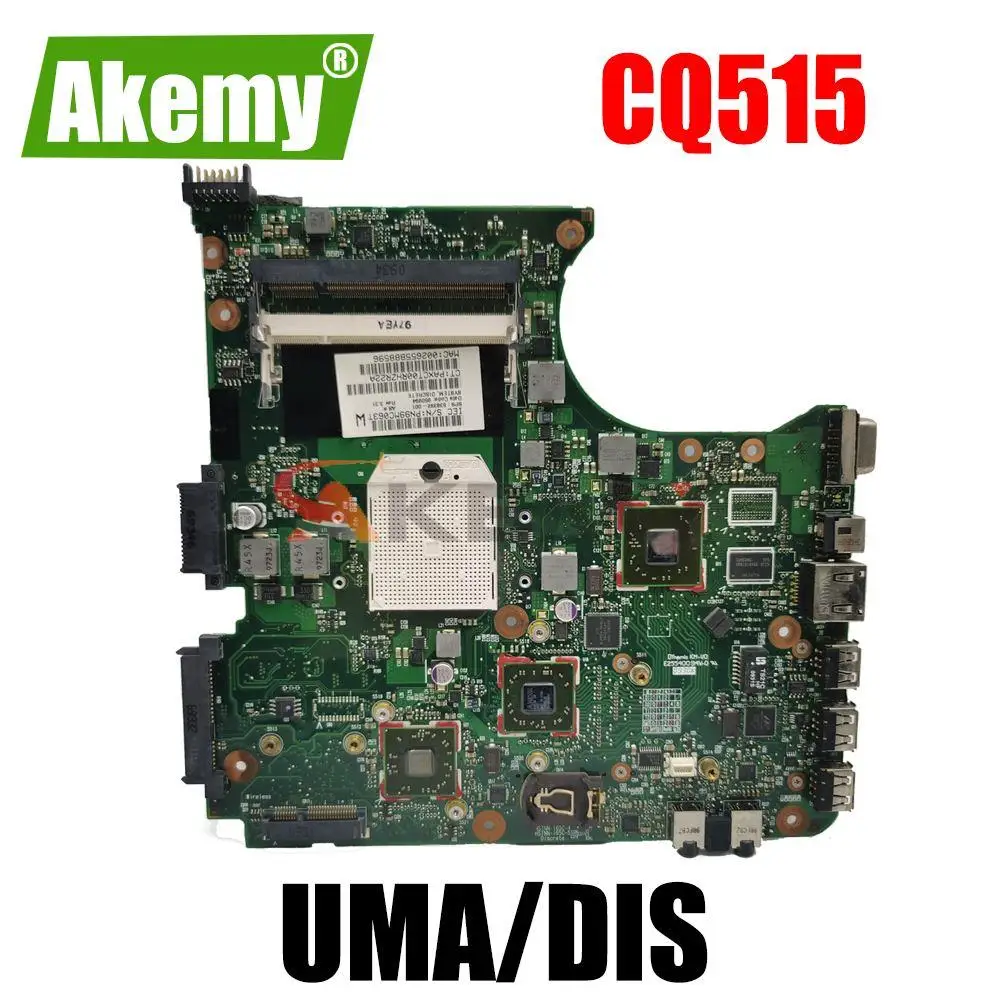 

538392-001 538391-001 для ноутбука Compaq 515 615, CQ515, материнская плата для ноутбука HP compaq 515 615, CQ515, CQ615, материнская плата