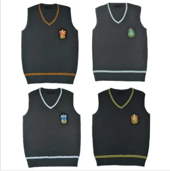 Child Adult Harryy Potter Cosplay Costume Wizarding Robe Cloak Scarf Hermione Skirt Shirt Gryffindor Accessories Gifts