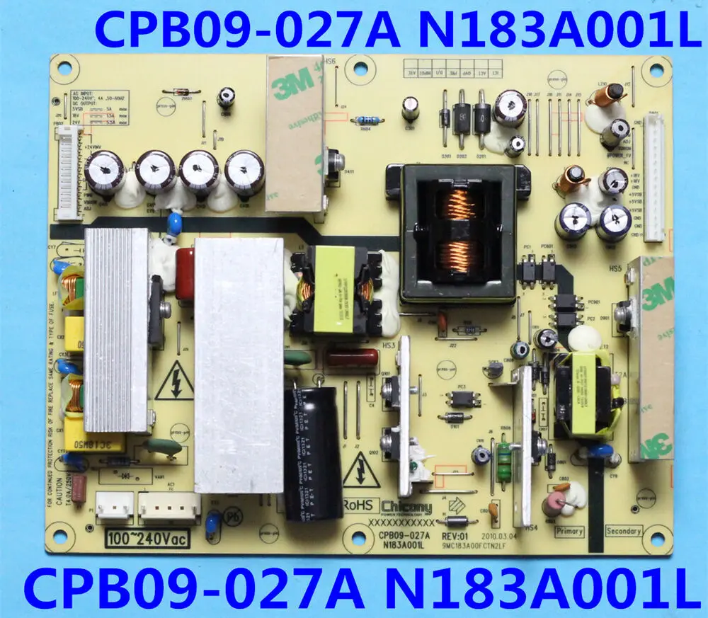 

For HP Power Supply Board CPB09-027A N183A001L For ZR30w