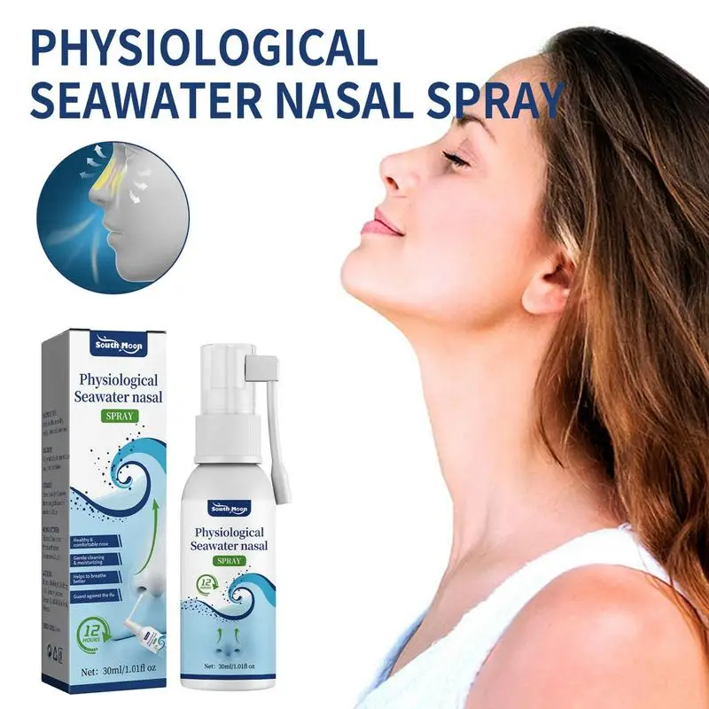 

Seawater Nasal Spray Baby Saline Nasal Spray To Soften Nasal Passages Relieve Nasal Congestion Runny Nose Dry Gently Cleaning