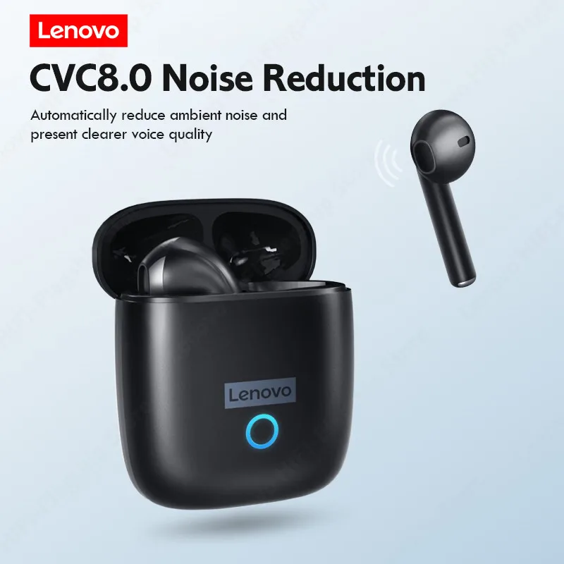 

Наушники-вкладыши Lenovo LP50, TWS, Bluetooth, для IOS и Android