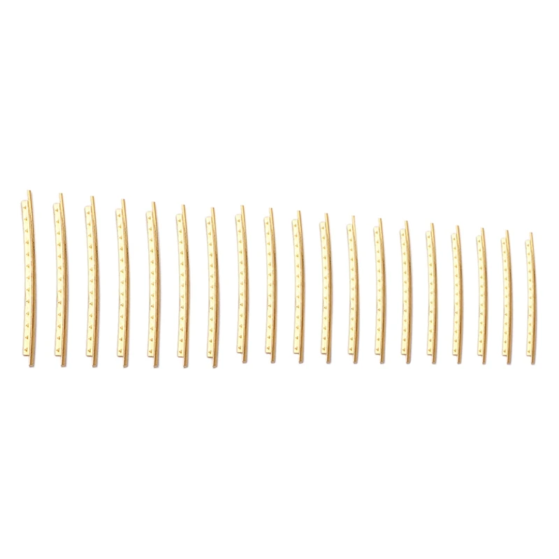 

19PCS Guitar Frets Wire 2.2mm Brass Guitar Frets Wire Fingerboard for Classical Acoustic Guitar Fret Wires Accessories