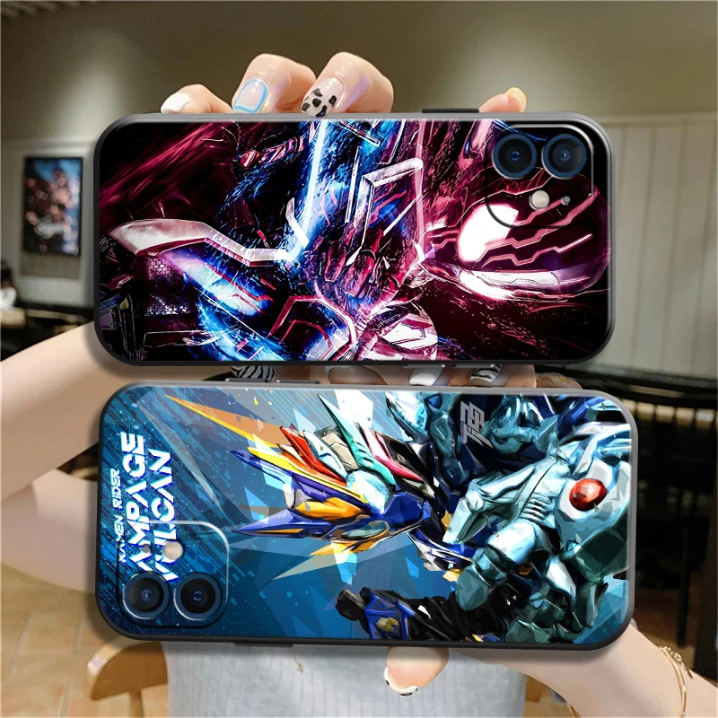 Bandai Kamen Rider Phone Case For iPhone 11 12 13 Pro MAX 6 6S 7 8 Plus XS 13 12 Mini X XR SE 2020 5 Japan Anime Funda Cover