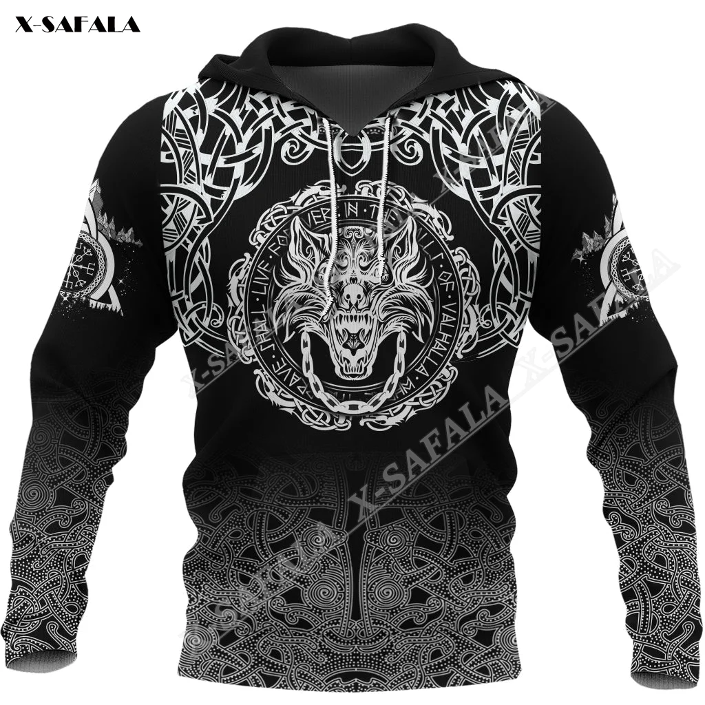 

Толстовка мужская с капюшоном, на молнии, с 3D-принтом