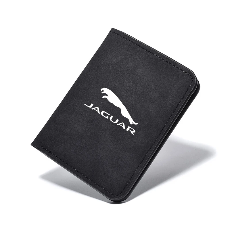 Автомобильный держатель для водительских прав кошелек кредитных карт замшевый