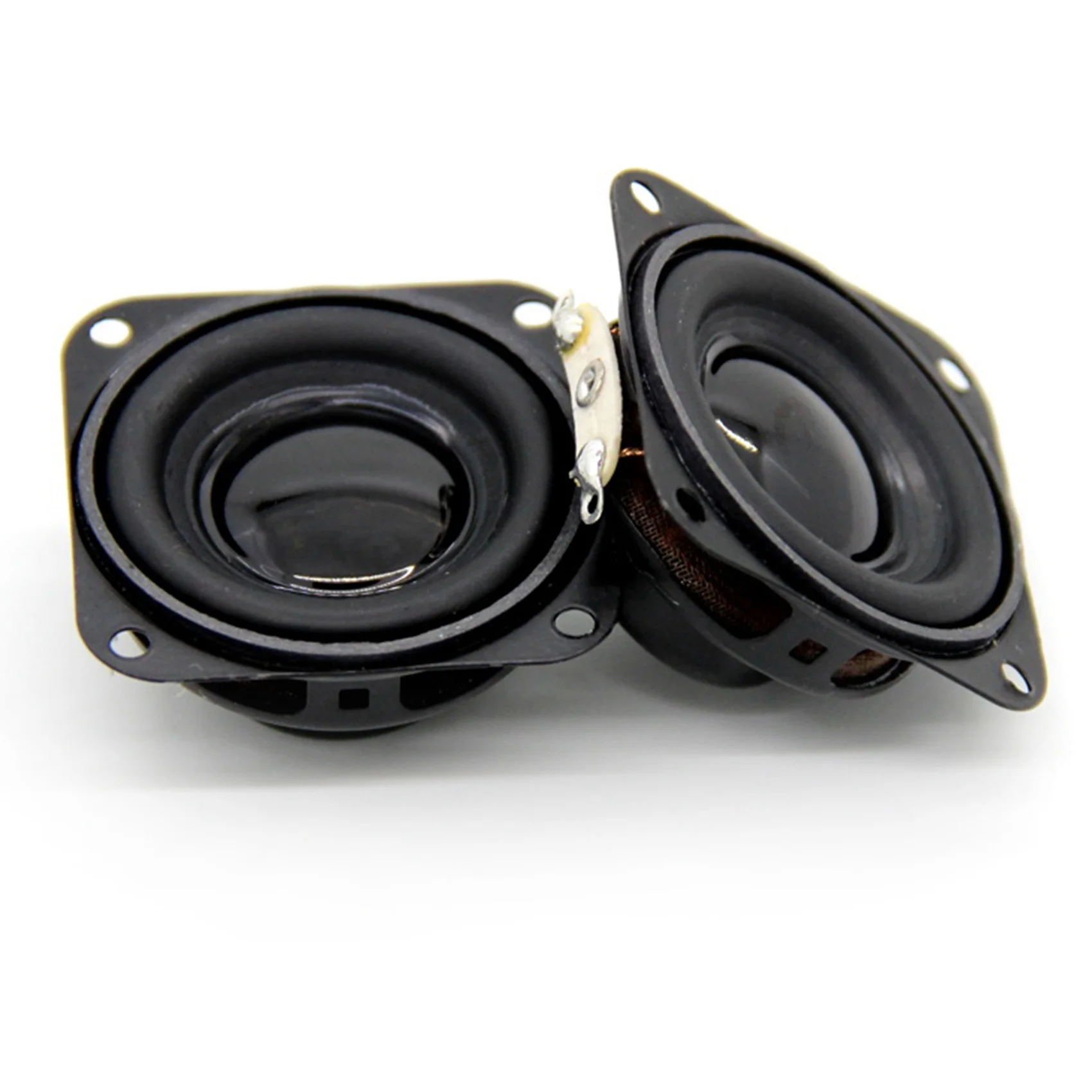 

2PCS 1.5 Inch Audio Speaker 4Ω 3W 40mm Bass Multimedia Loudspeaker DIY Sound Speaker with Fixing Hole Theater