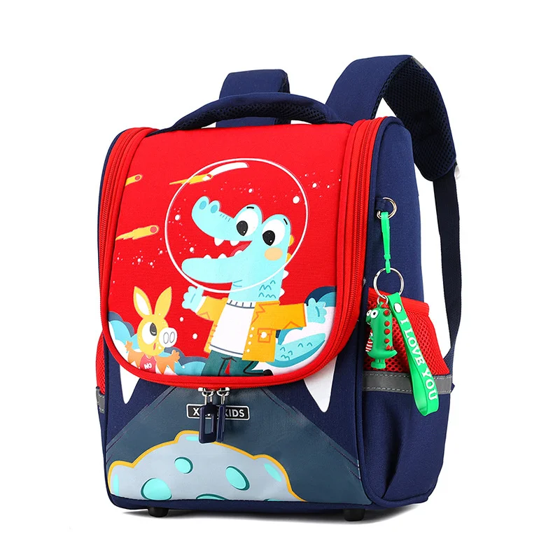 MRLD Children's Cartoon Backpack Boys and Girls Kindergarten Bookbags Grades 1-3-6 Schoolbags for Primary School Students