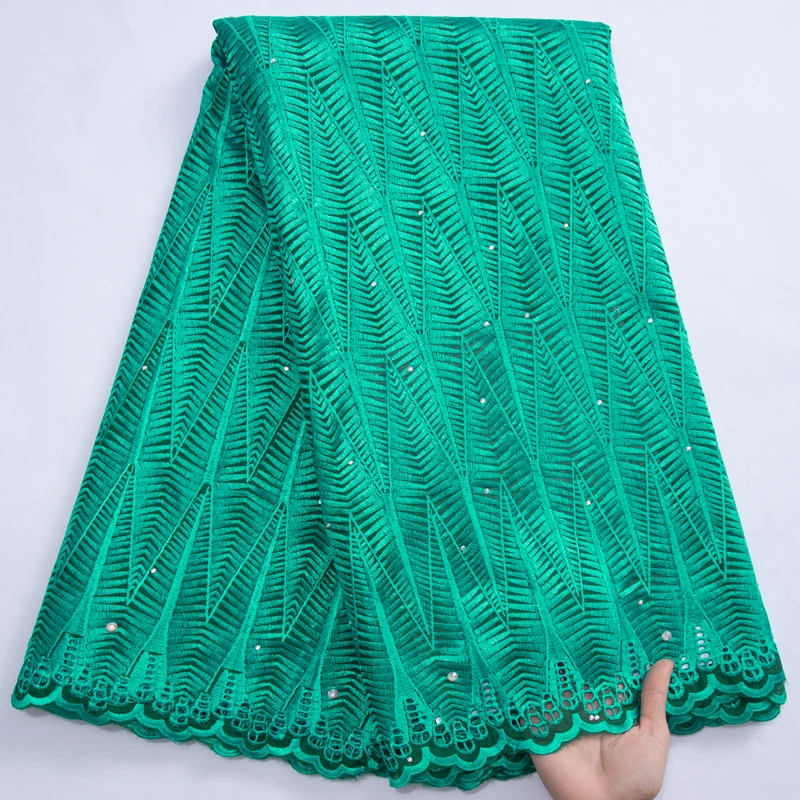 

Нигерийская кружевная ткань 2023, вышитая австрийская хлопковая ткань с бисером, африканская швейцарская вуаль, кружево для свадебного платья A3068