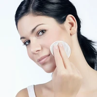 81620 reusable cotton pad makeup mask remover double nail pad pad washable laundry bag