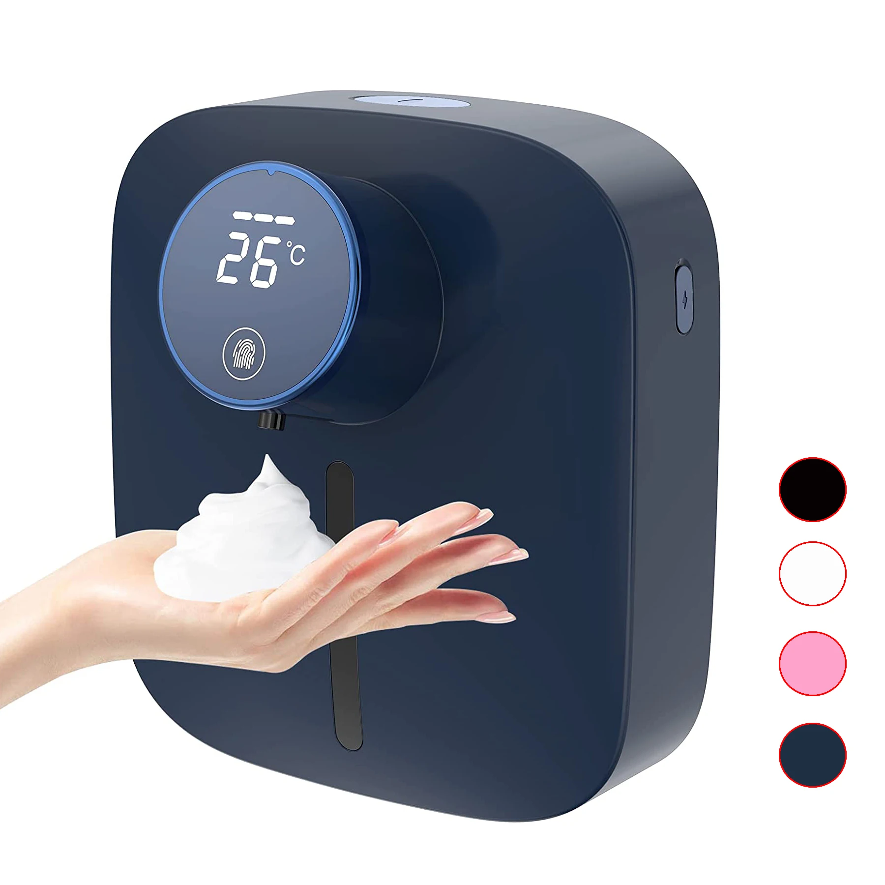 

320ml Automatic Touchless Soap Dispenser IPX4 Waterproof Liquid Soap Dispenser for Kitchen Sink Bathroom Hotel Restaurant
