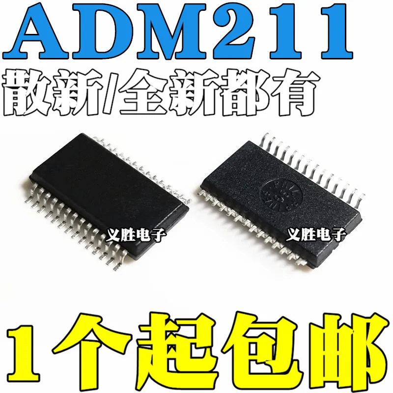

Новинка и оригинал ADM211EA ADM211EARS ADM211EARSZ SSOP28 28 футов RS - 232 интерфейсные микросхемы, электронные компоненты, SMD IC