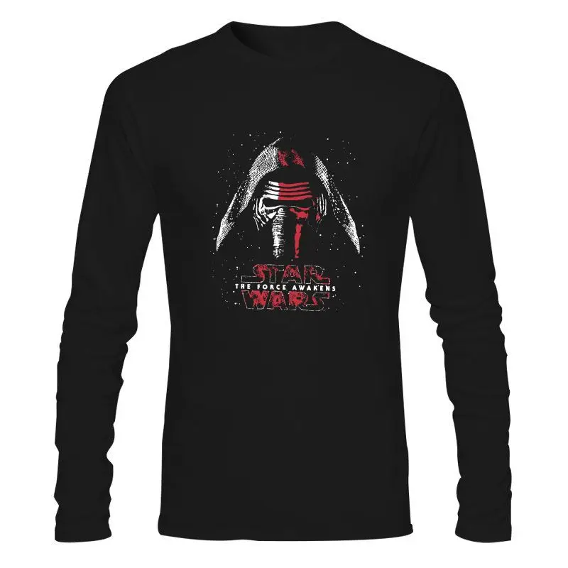 

Man Clothing The Force Awakens Sith Kylo Ren Men Black T-Shirt Various Sizes New Gym Tee Shirt