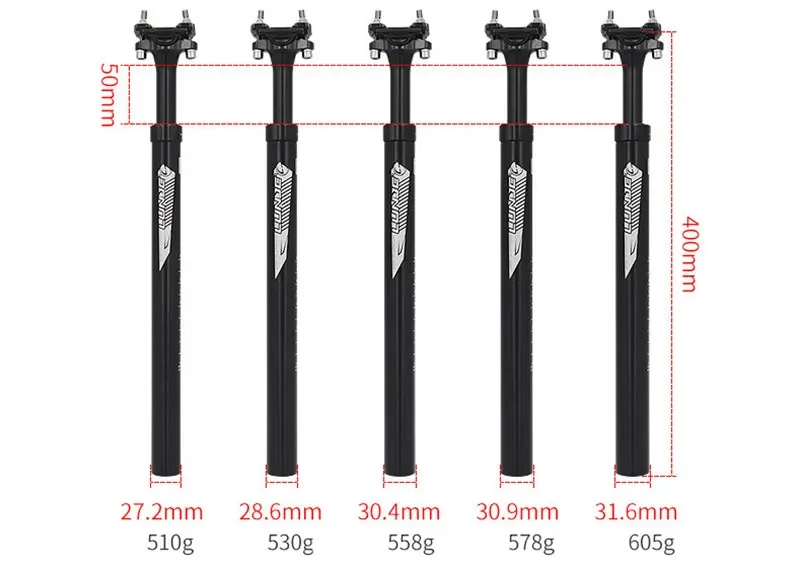 Алюминиевый подседельный штырь для велосипеда