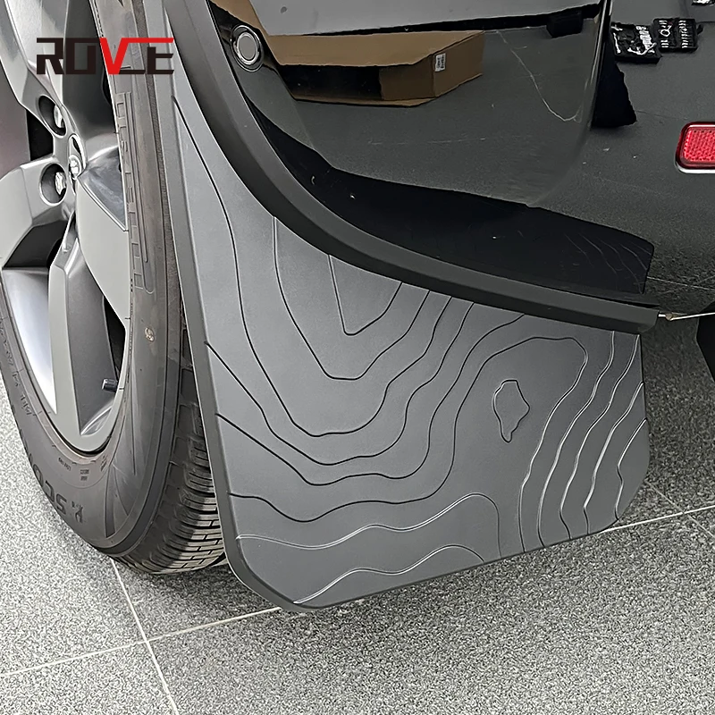 ROVCE Автомобильные Брызговики брызговики для Land Rover Defender 110 90 2020 2021 2022 L663 аксессуары