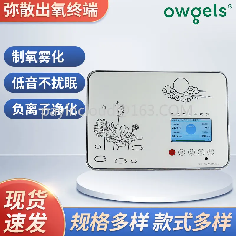 

Diffusion type oxygen dispenser environment plateau type supplementary indoor oxygen production aerobic household wall hanging