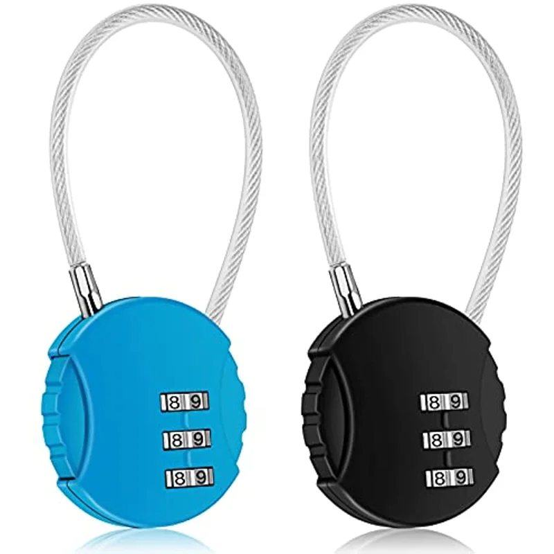 

Travel Locker Backpack Padlock Combination LockPadlock for School Gym Locker, Sports Locker, Fence, Toolbox, Gate, Hasp Storage