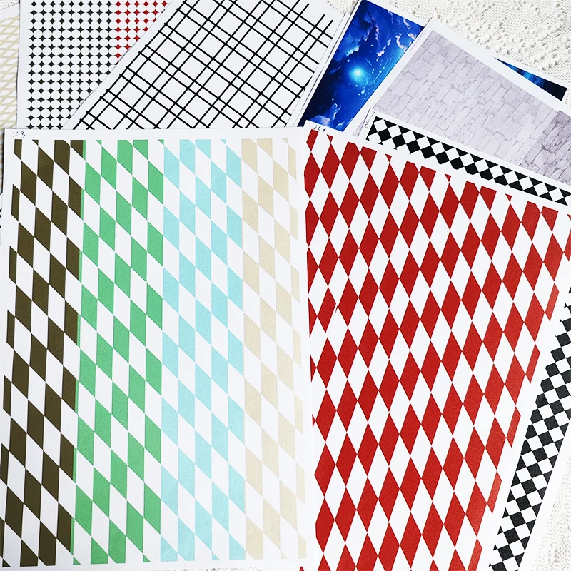 Journal Basic Material Lattice Fence Floor Sky Tree Landscaping Bottom Decoration