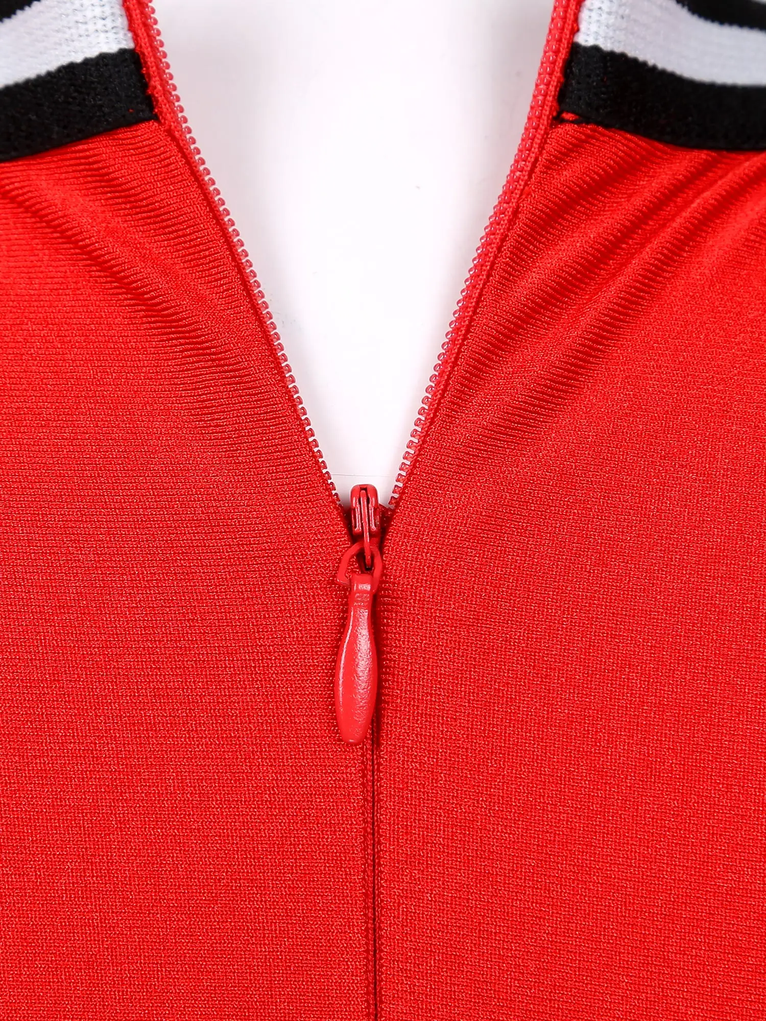 Женский костюм для взрослых из двух предметов красные топы с вырезами чарлидинга