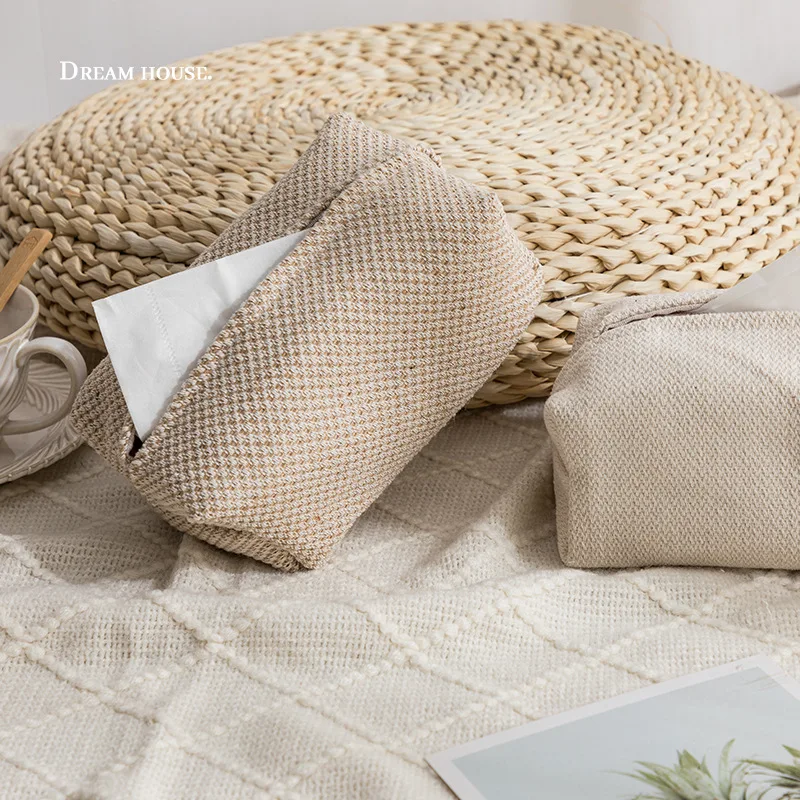 Креативная коробка для салфеток из полиэстера в европейском стиле хранения