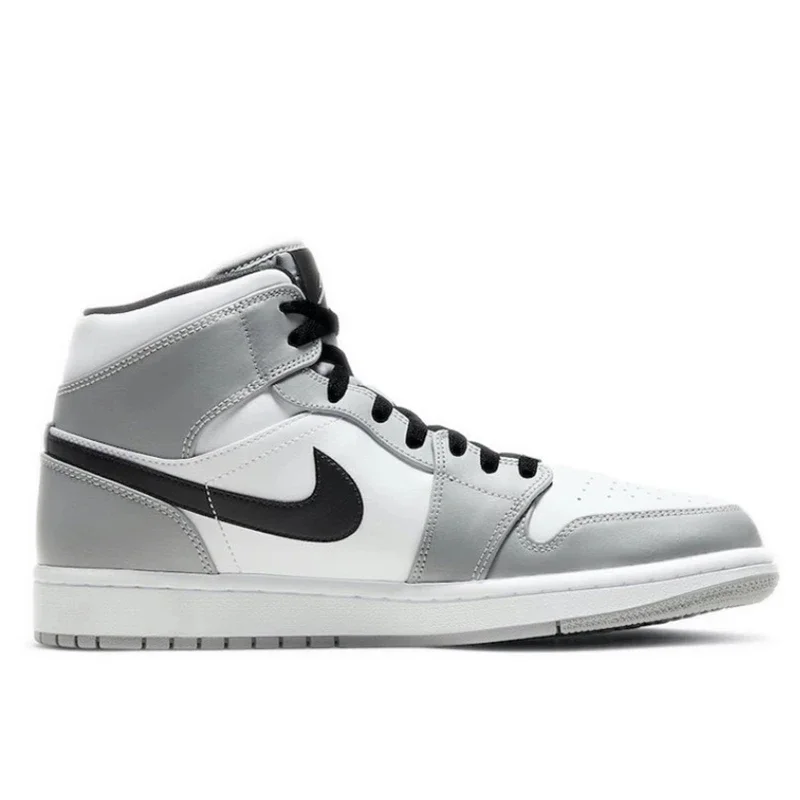 Оригинальные баскетбольные кроссовки Air Jordan 1 ретро средние светло-дымчатые