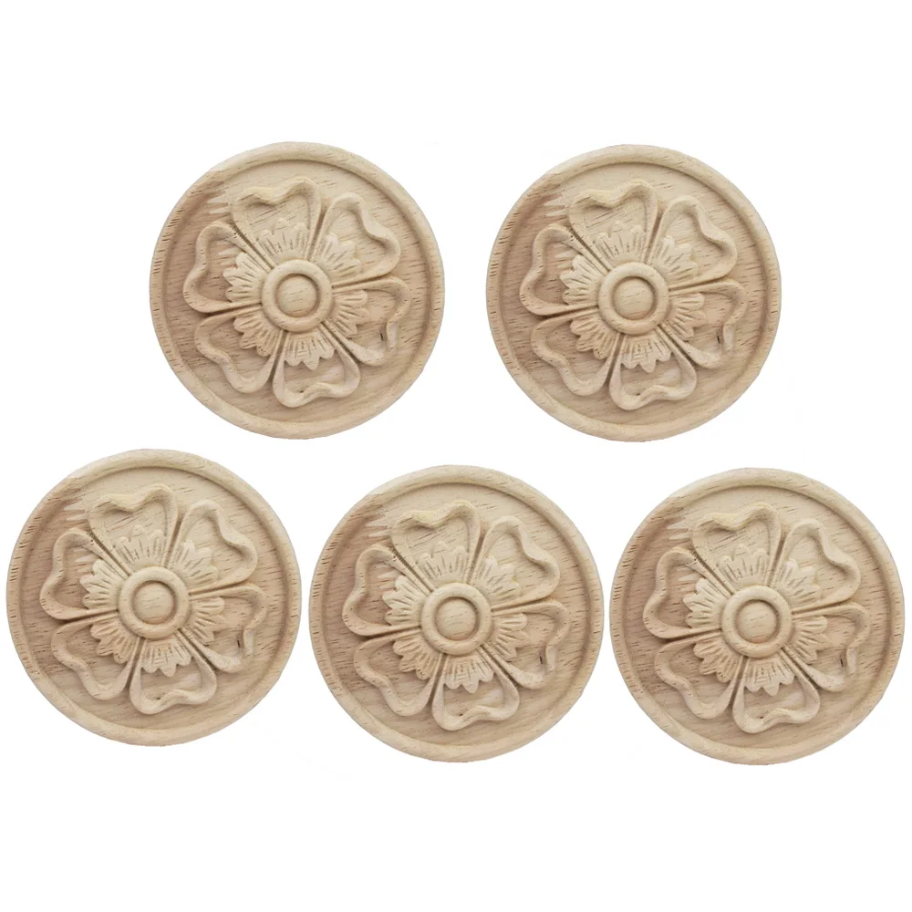 

5 шт., декоративные деревянные фигурки для украшения дома, 10 см