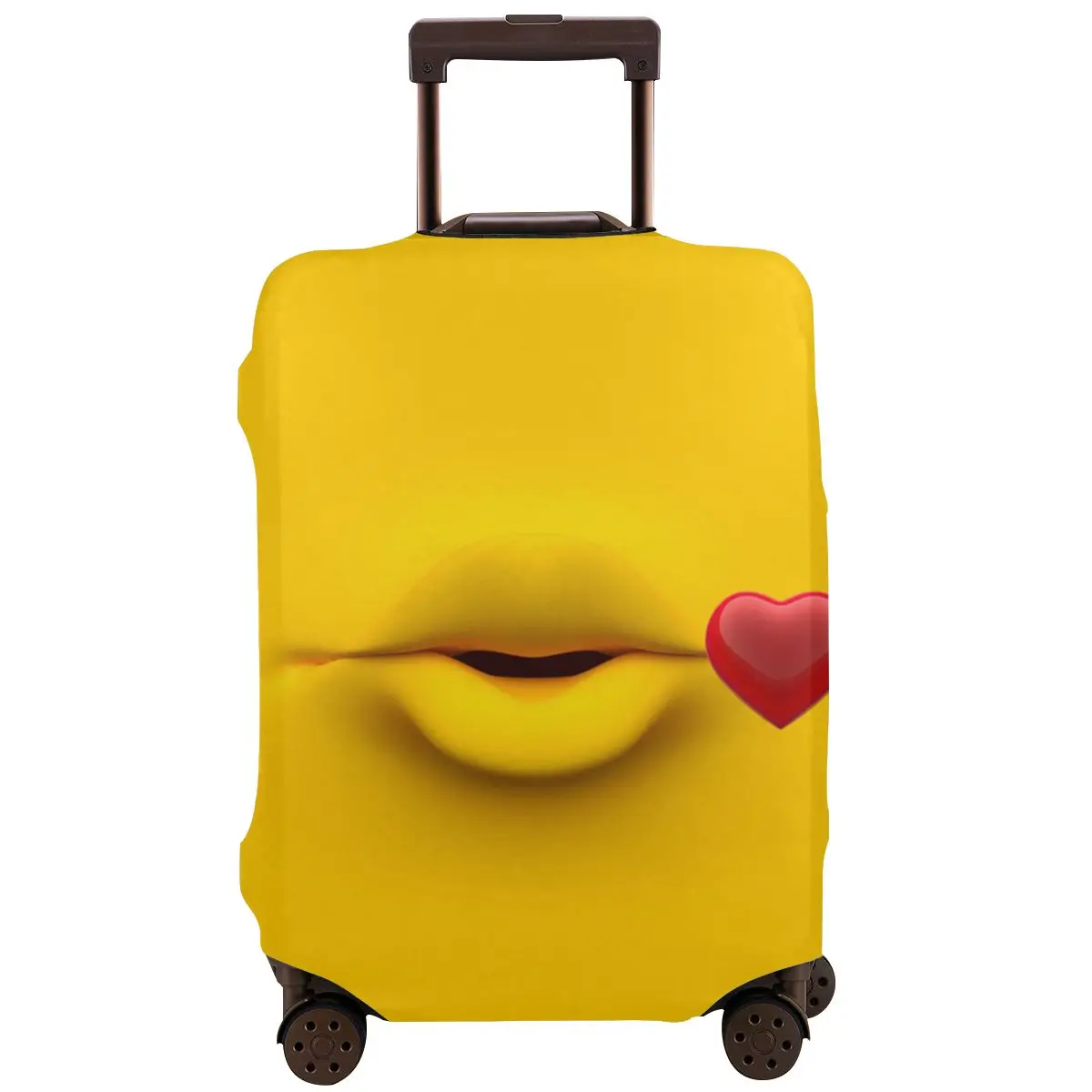 

Funny Expression Crazy Faces Travel Suitcase Luggage Case Washable Luggage Protective Cover Thicken Dust Case Protector Trolley
