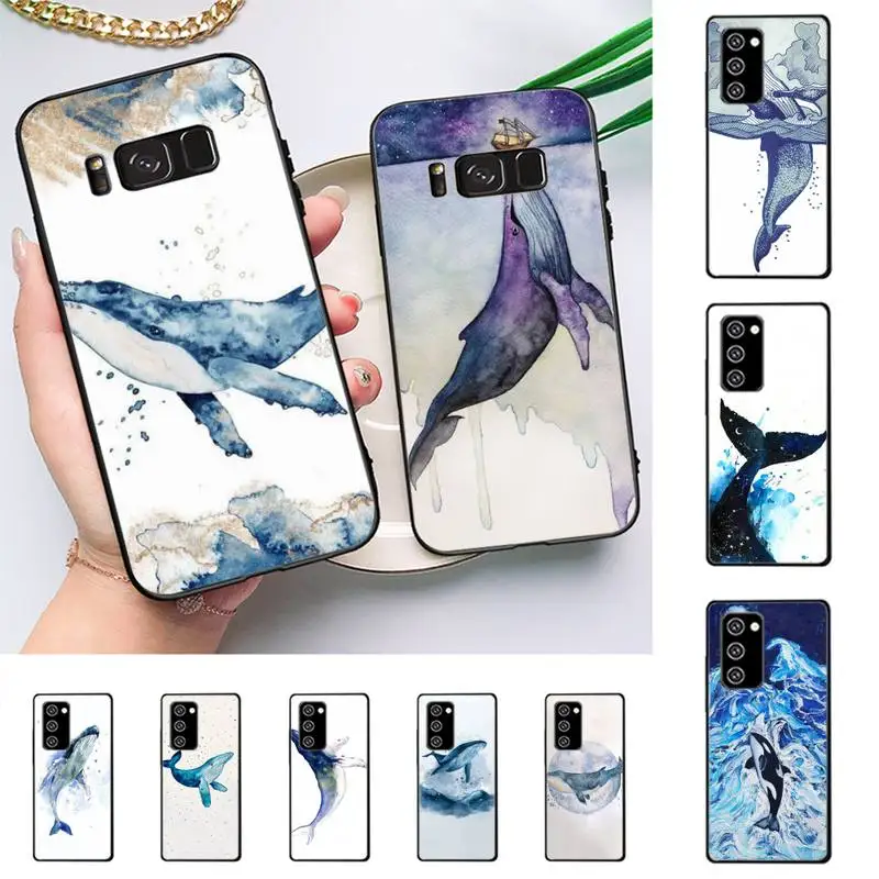 

Killer Whale Phone Case For Samsung Galaxy Note10Pro Note20ultra note20 note10lite M30S Capa