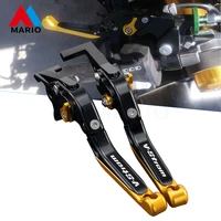 1 pair adjustable folding extendable brake clutch levers for suzuki dl650 v strom vstrom v strom xt dl 650 2011 2020 2021 2022