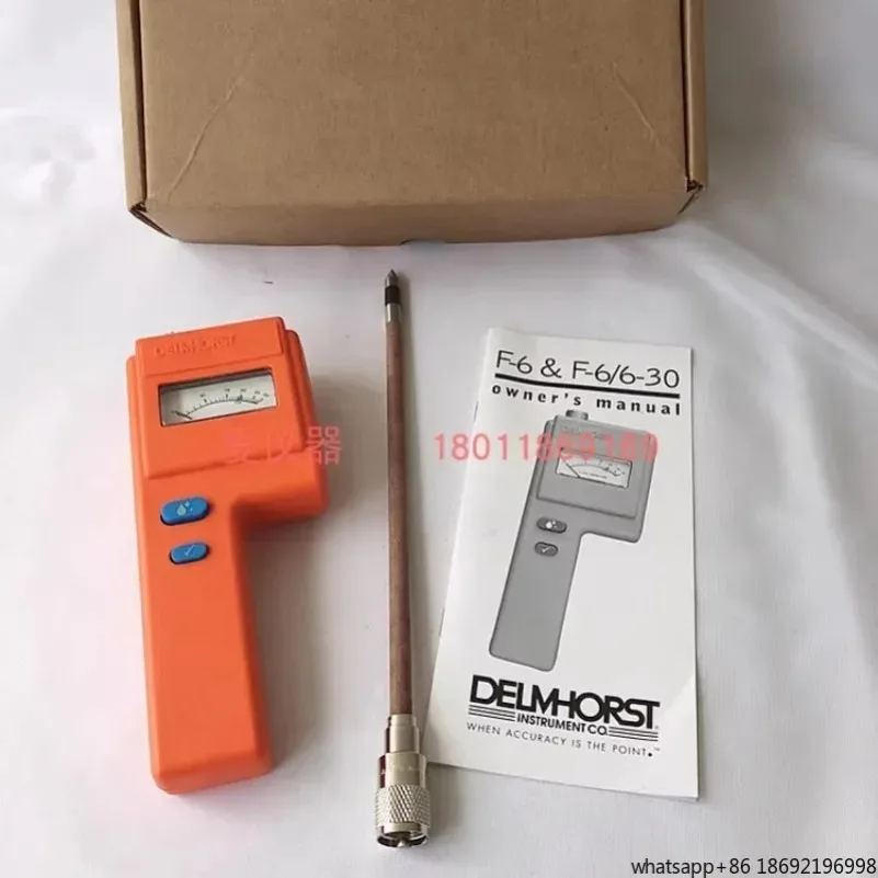 Американский измеритель влажности сена F6, тестер влажности фуража Telmhorst F-6, 6-30% DELMHORST (art.: 3920d956e57c6) - 3920d956e57c6