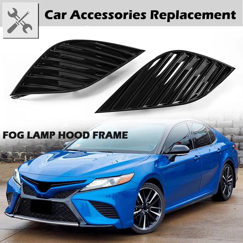 

8148106180 8148106170 передний бампер, противотуманная задняя крышка, вставка, Безель для Toyota Camry SE XSE 2018-2020, левый и правый