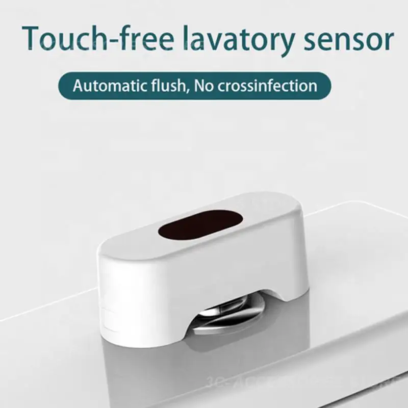 

Infrared Toilet Bathroom Usb Automatic Flushing Switch Children Elderly Infrared Induction Toilet Button Smart Home 2000mah