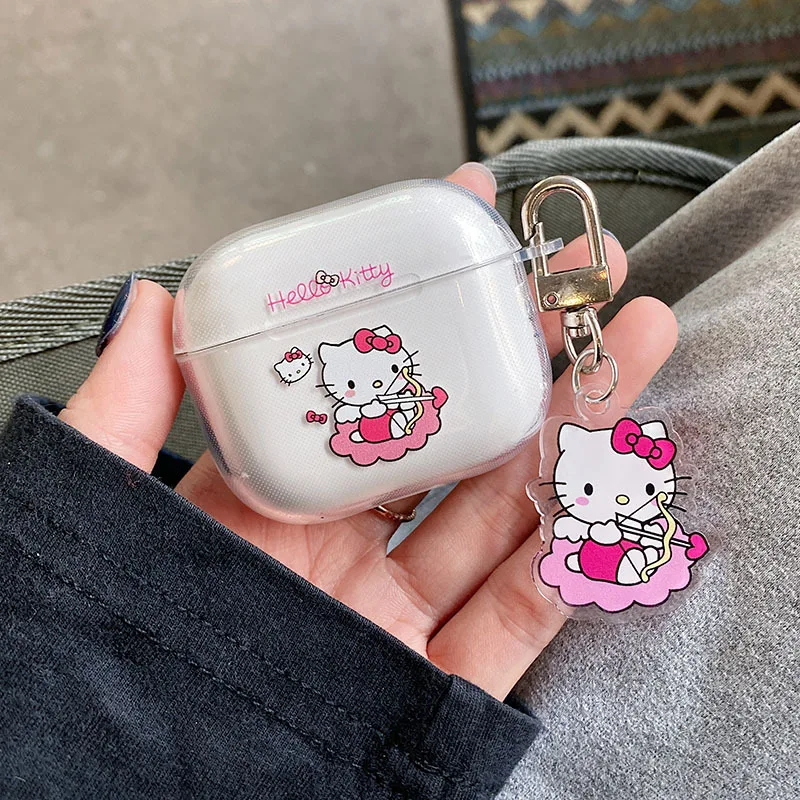 

Мультяшная Мелодия аниме Сейлор Мун прозрачный AirPods 3 Чехол Apple AirPods 2 чехол для AirPods Pro Чехол милый Airpods чехол