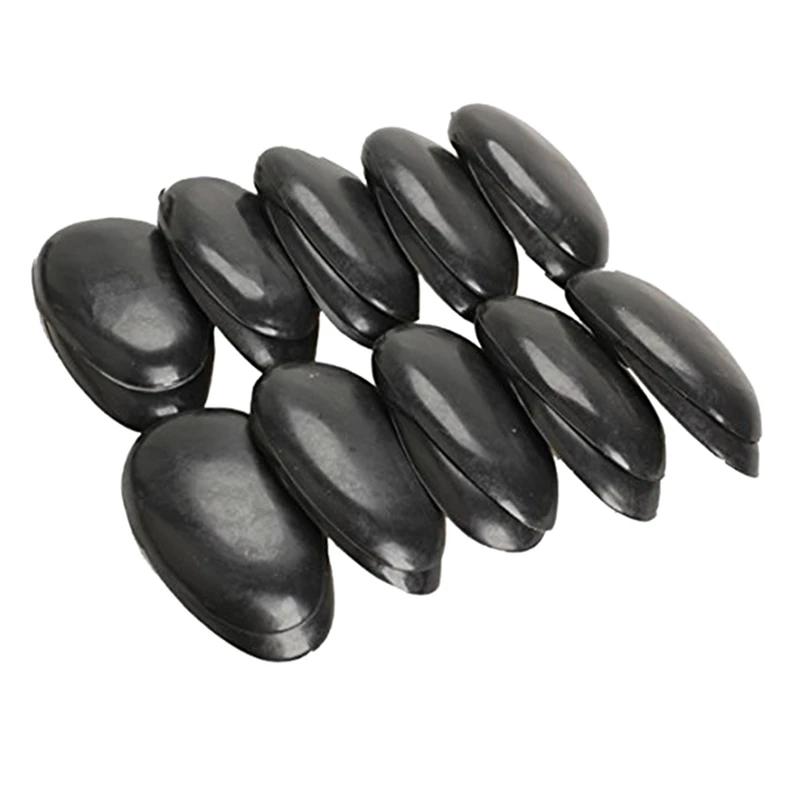 

Черные пластиковые цветные ушные накладки для парикмахерской, 30 пар