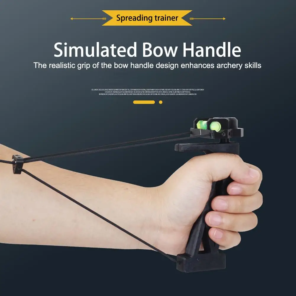 

Compound Bow Release Aid Posture Corrector Training Device Exerciser Trainer for Hunting T4C7