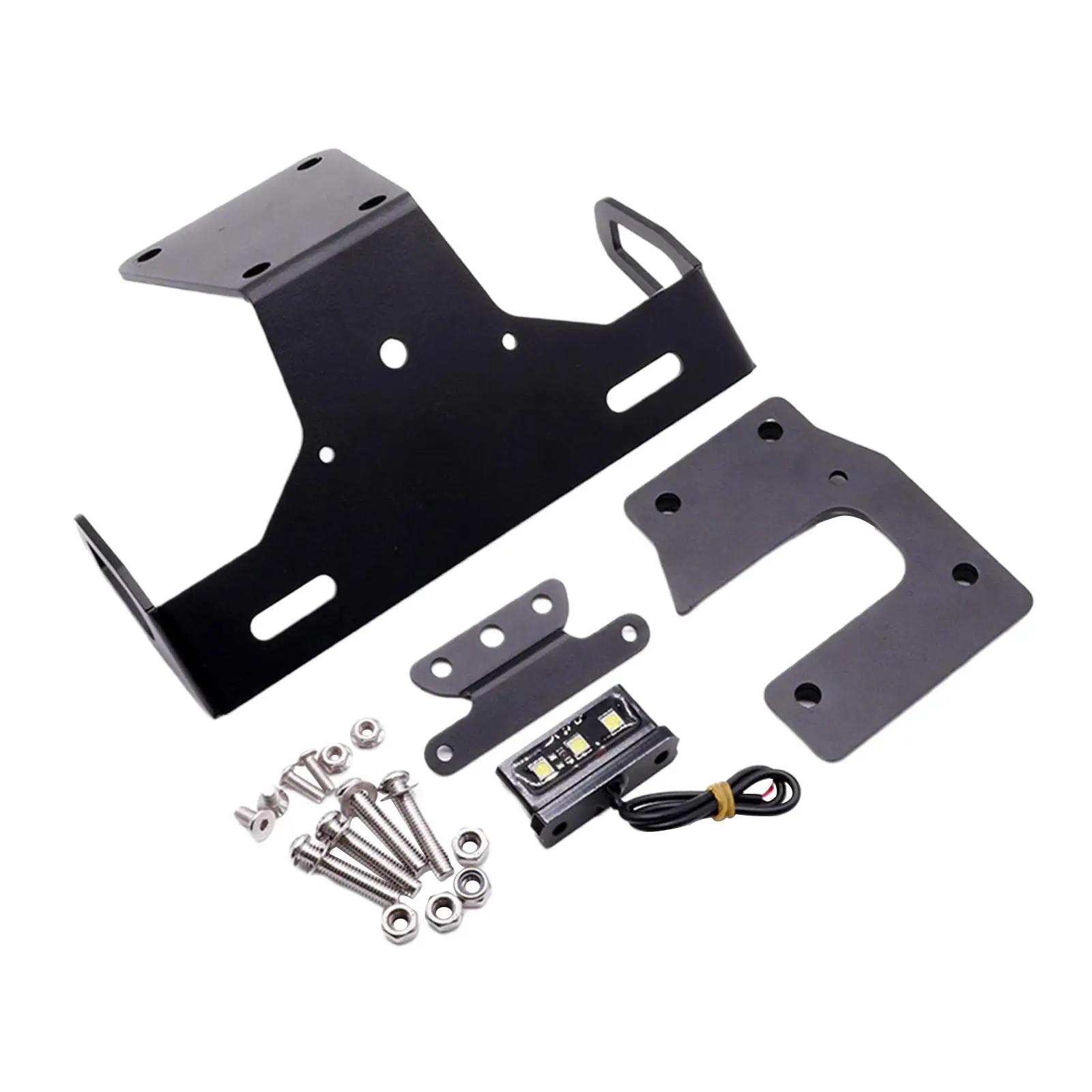 

Motorcycle License Plate Frame Kit Steel for Kawasaki Z900 17-2021